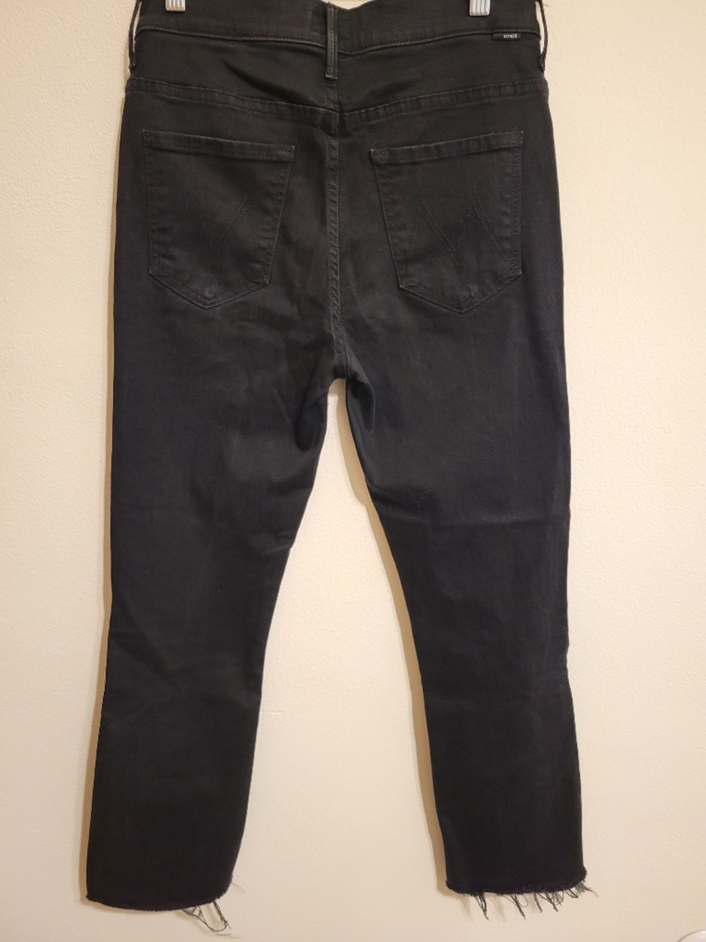 MOTHER The Insider Crop Step Fray Jeans – Night in Venice, Size 28 - Picture 3 of 8